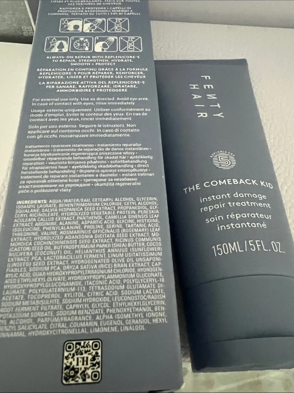 Fenty Hair: The Comeback Kid instant damage repair treatment -full size 5oz